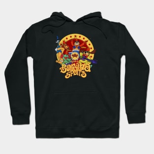 Banana Splits Retro Animals Rockstar Hoodie